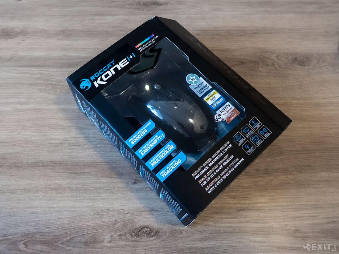 ROCCAT Kone Plus Gaming, Laserová herní myš, NOVÁ | EXIT3.cz | Pic1